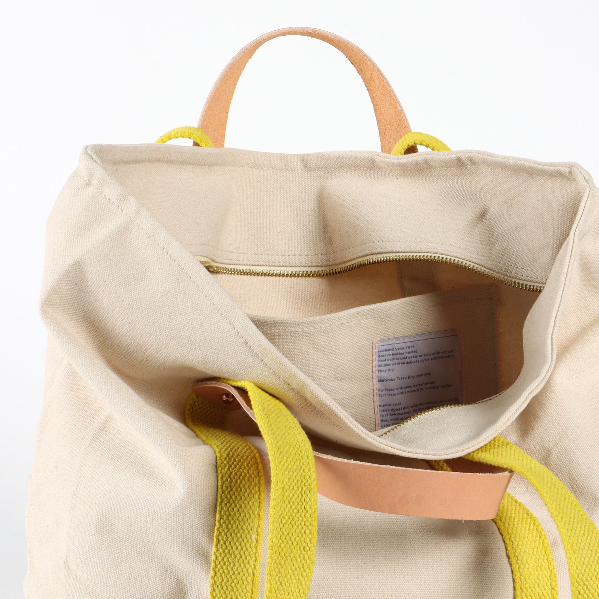 Small Zipper Tote | Earth (sample)