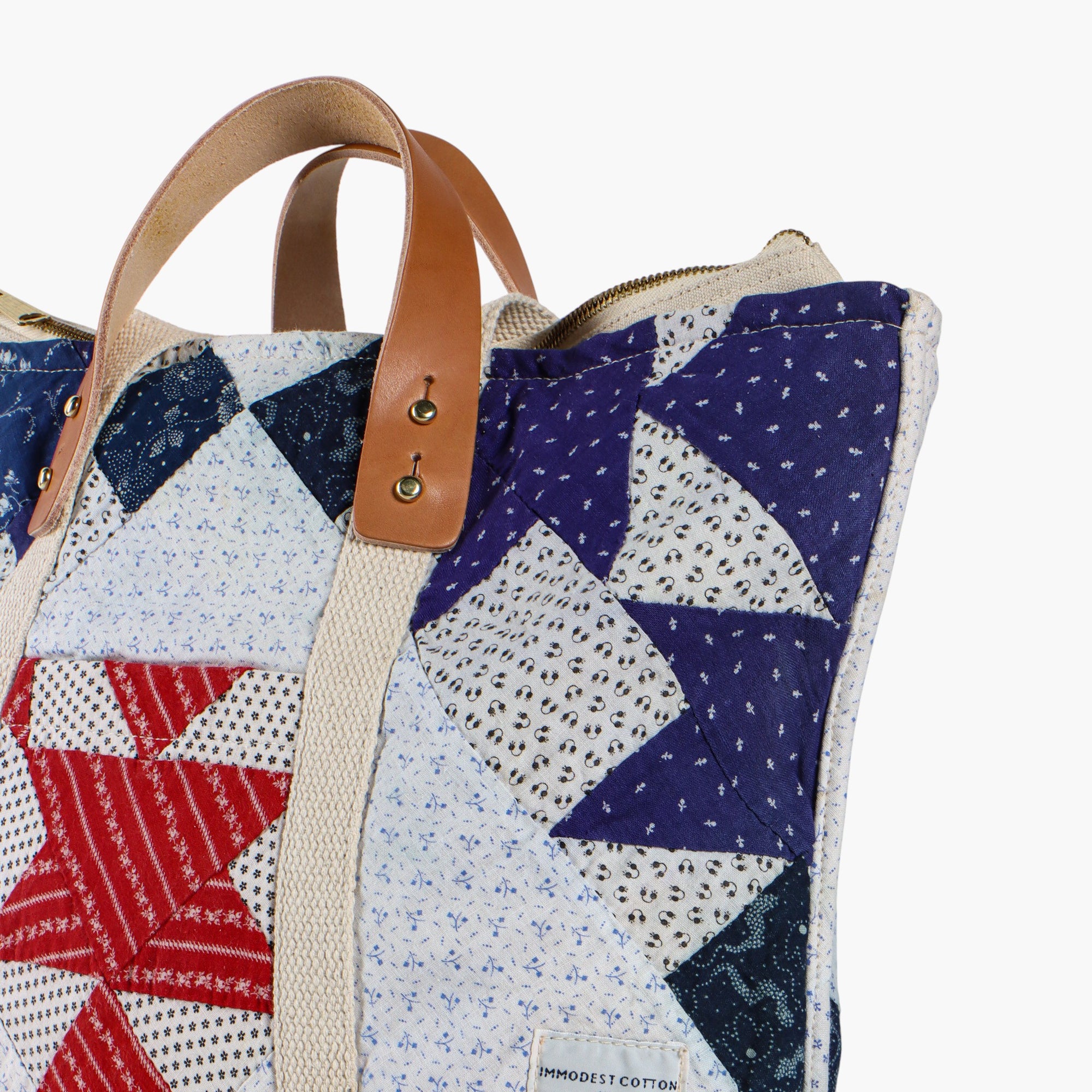 Small Zipper Tote | Ribbon Tail Quilt