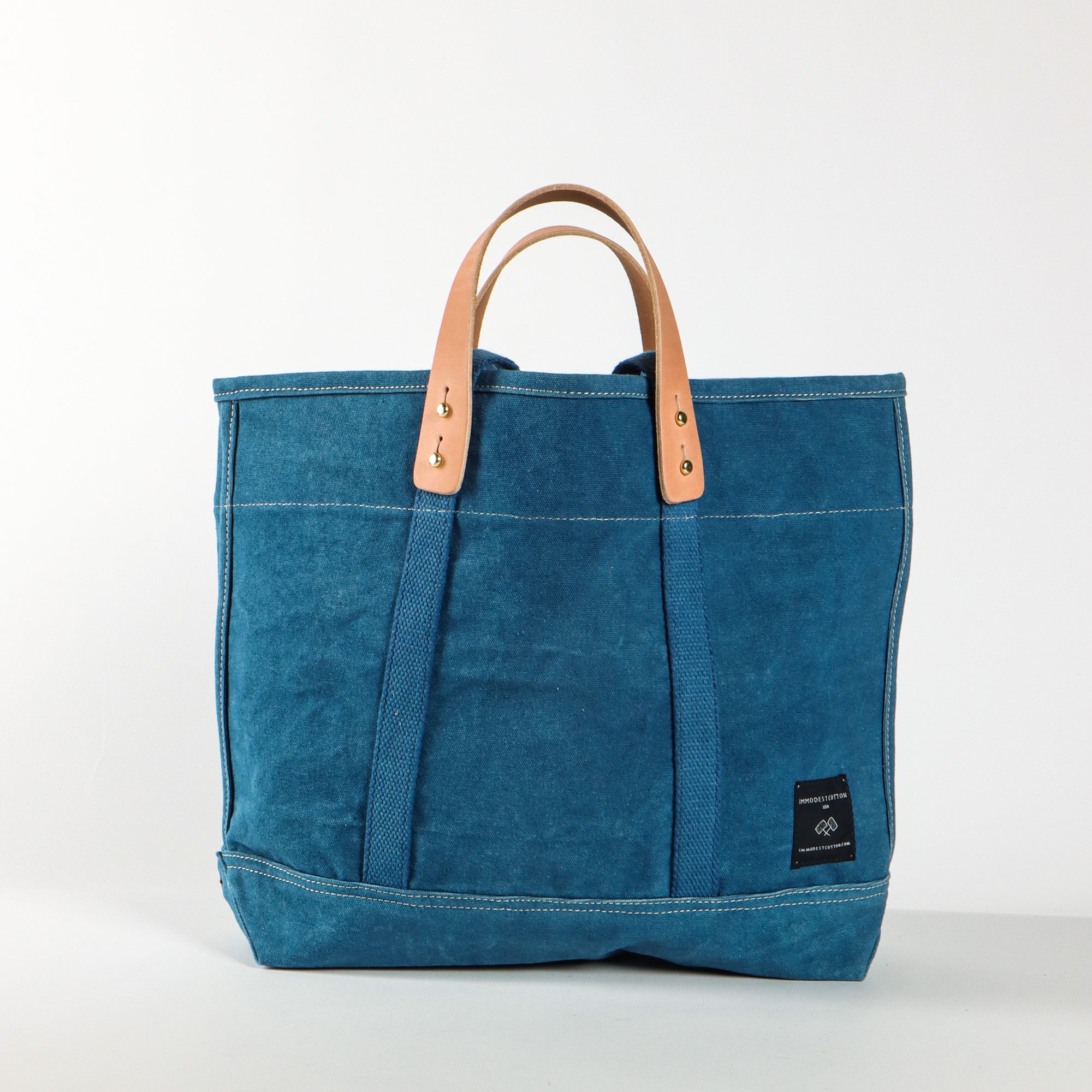 Small East West Tote | Indigo (sample)