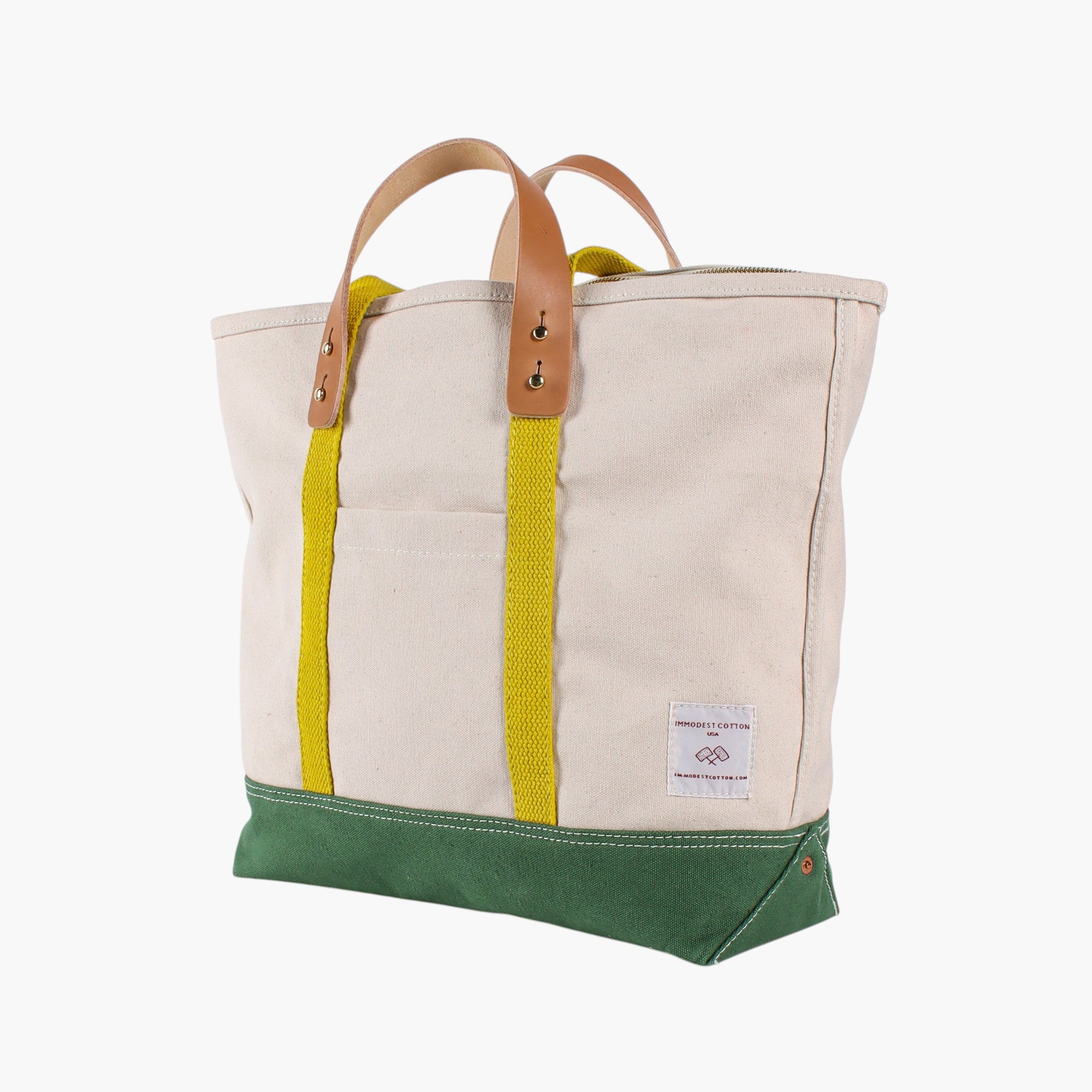 Small Zipper Tote | Earth