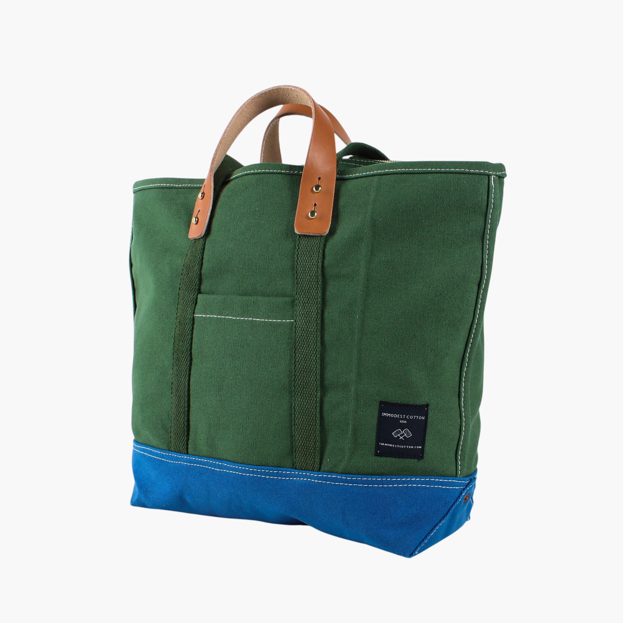 Small Zipper Tote | Pine+Ocean – IMMODEST COTTON