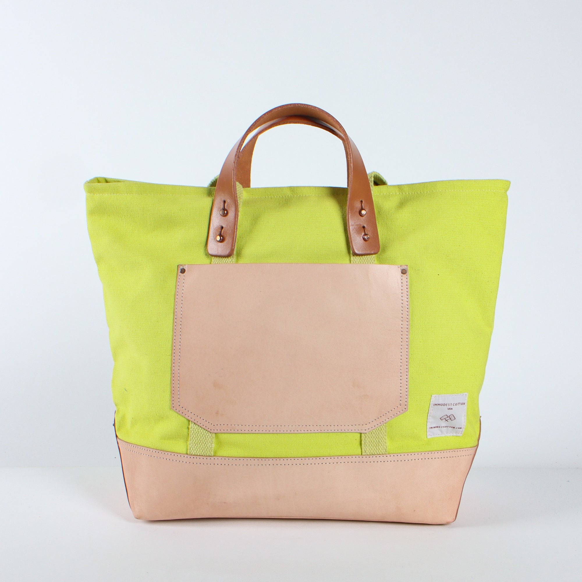 Editor Tote | Lime (sample)