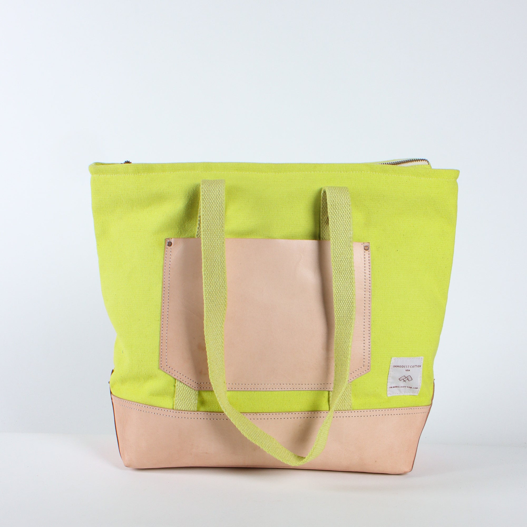 Editor Tote | Lime (sample)