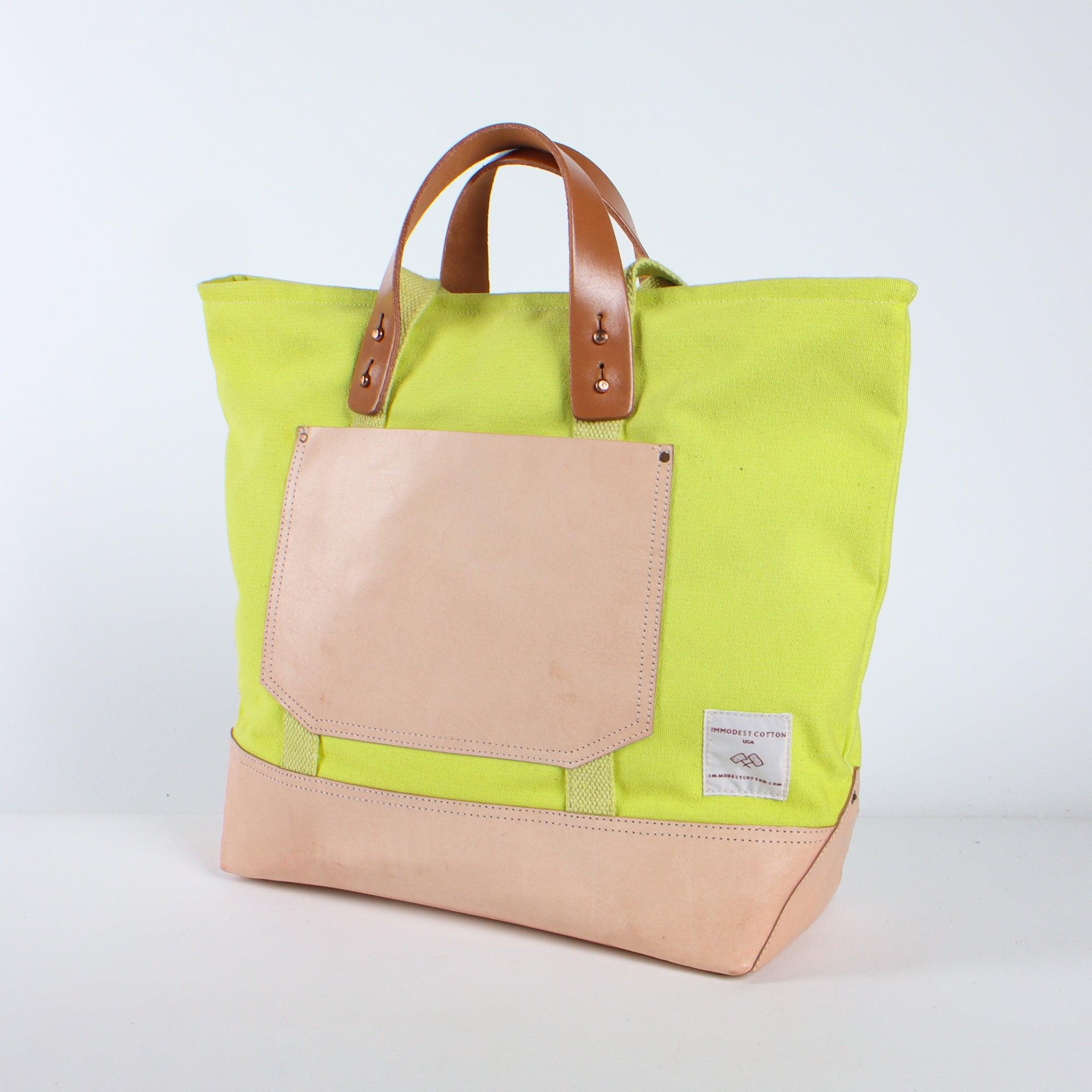 Editor Tote | Lime (sample)