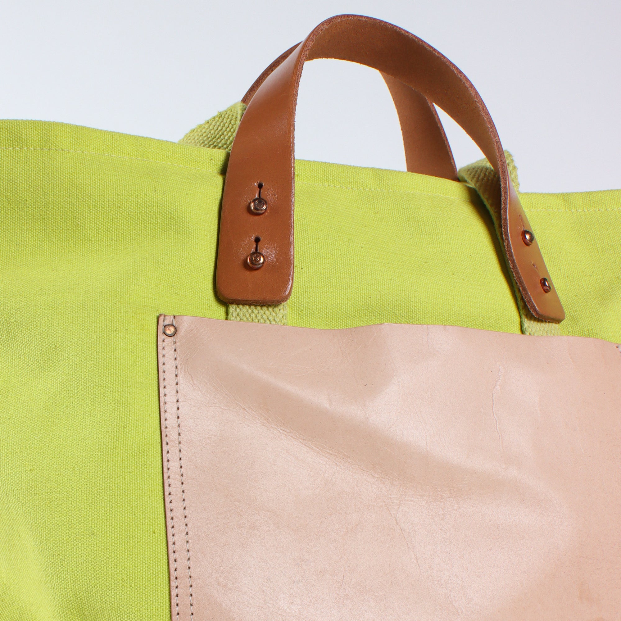 Editor Tote | Lime (sample)