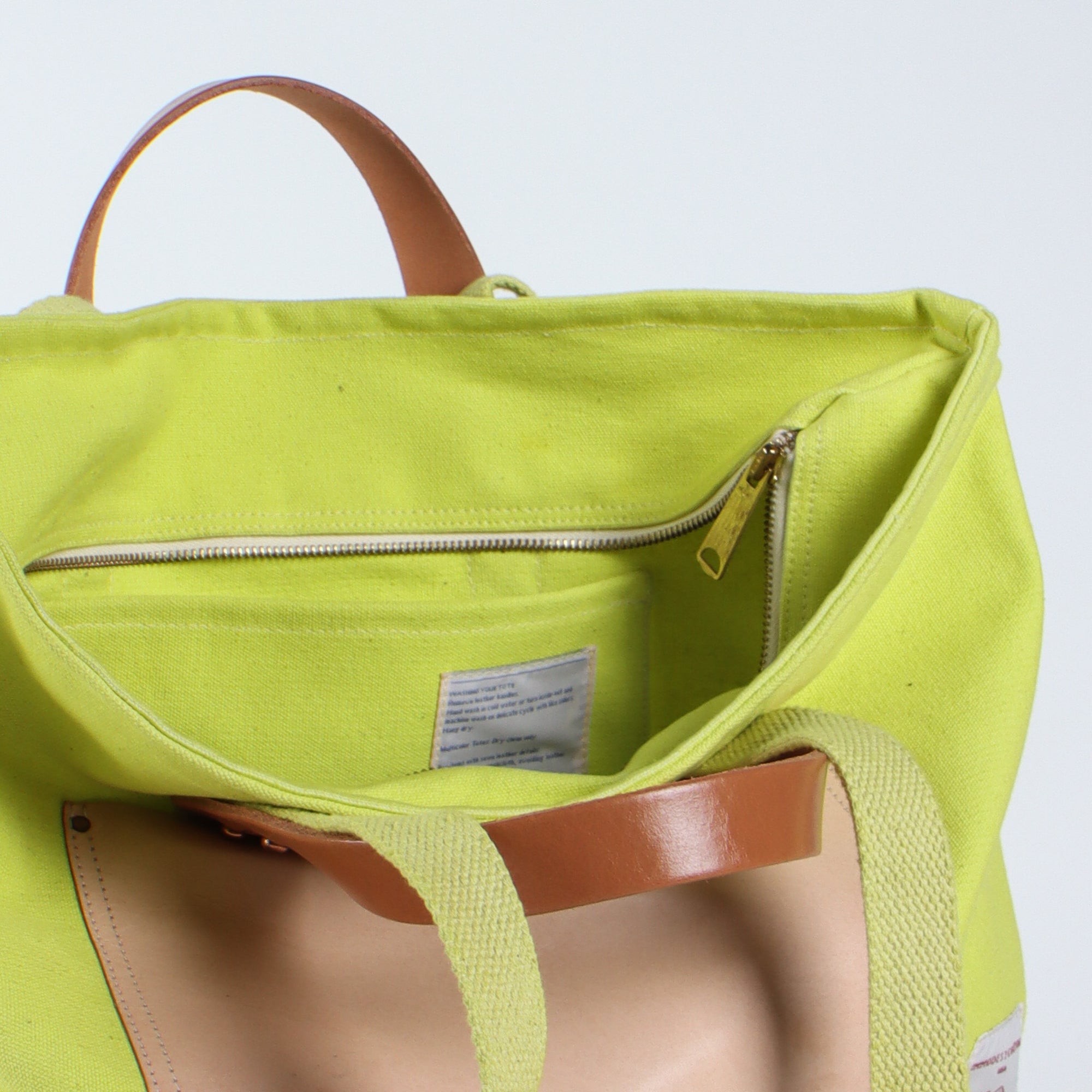 Editor Tote | Lime (sample)