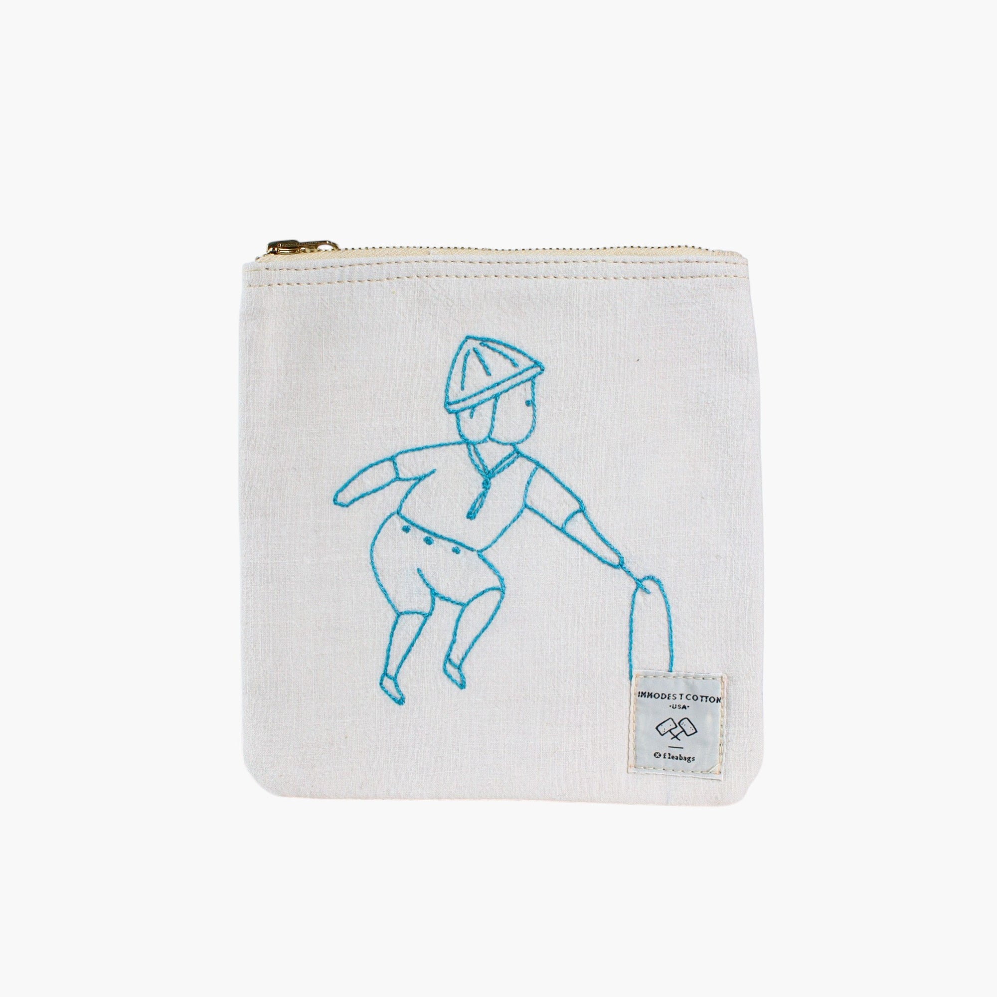 Zipper Pocket | Hoop + Stick