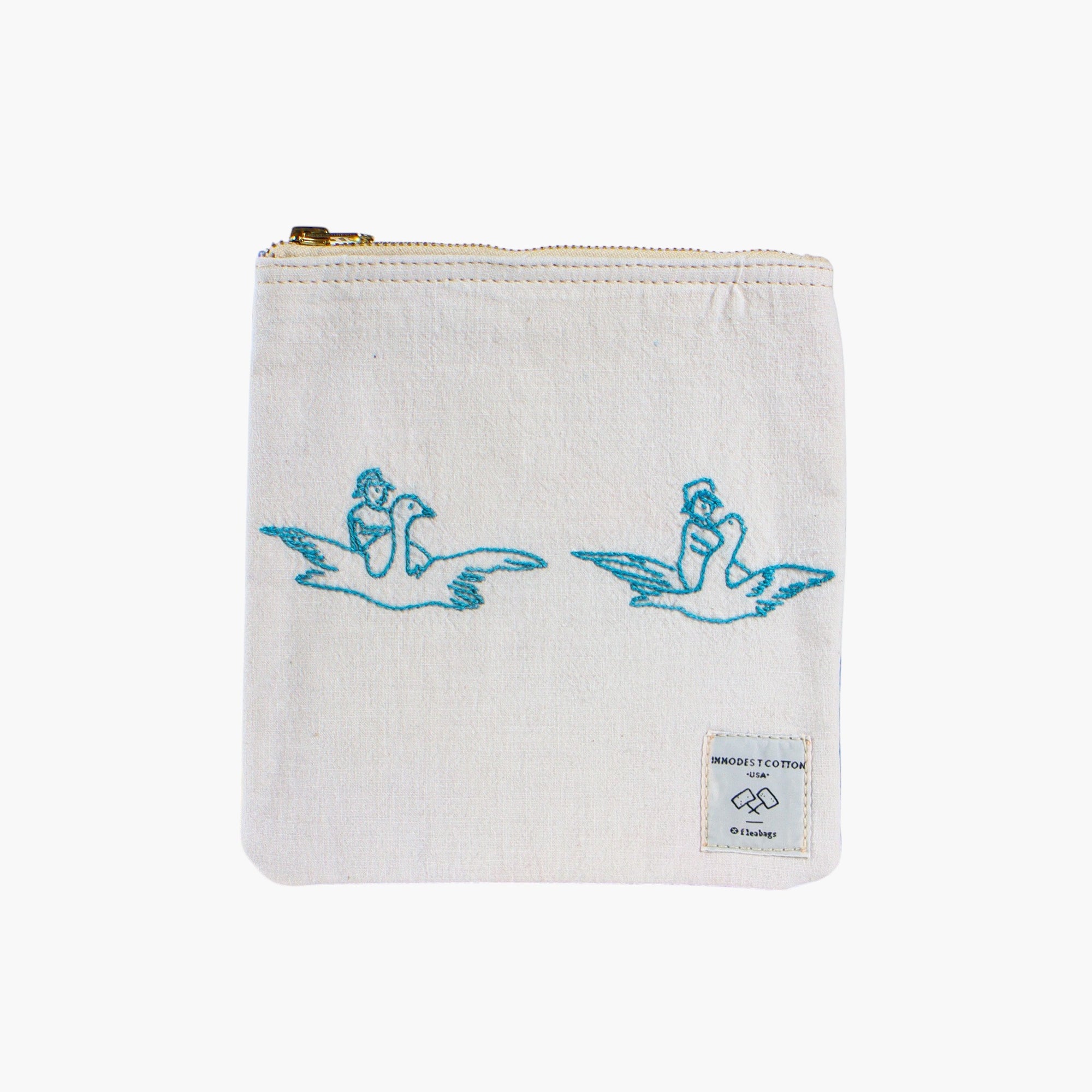 Zipper Pocket | Swan Flight