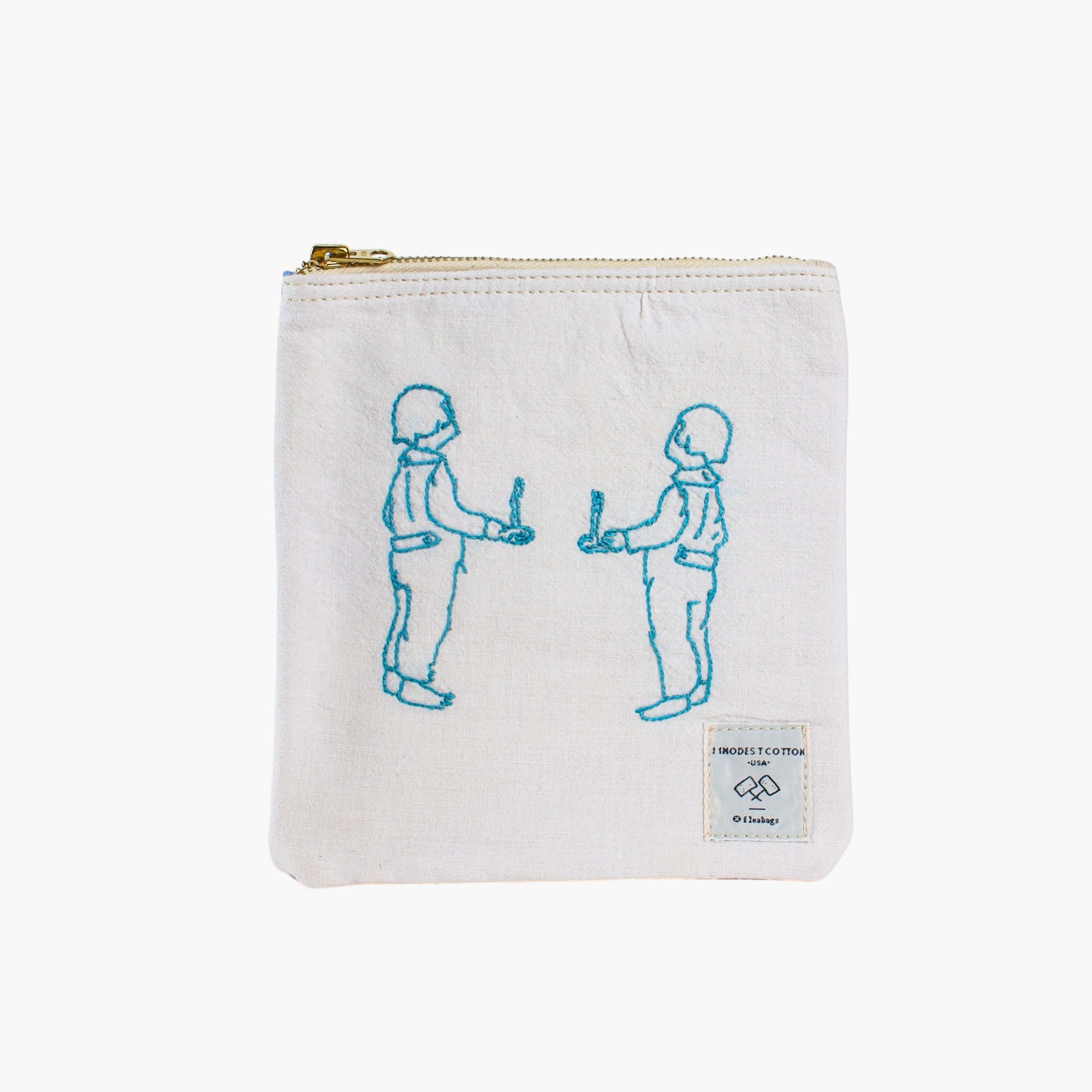 Zipper Pocket | Twin Flames