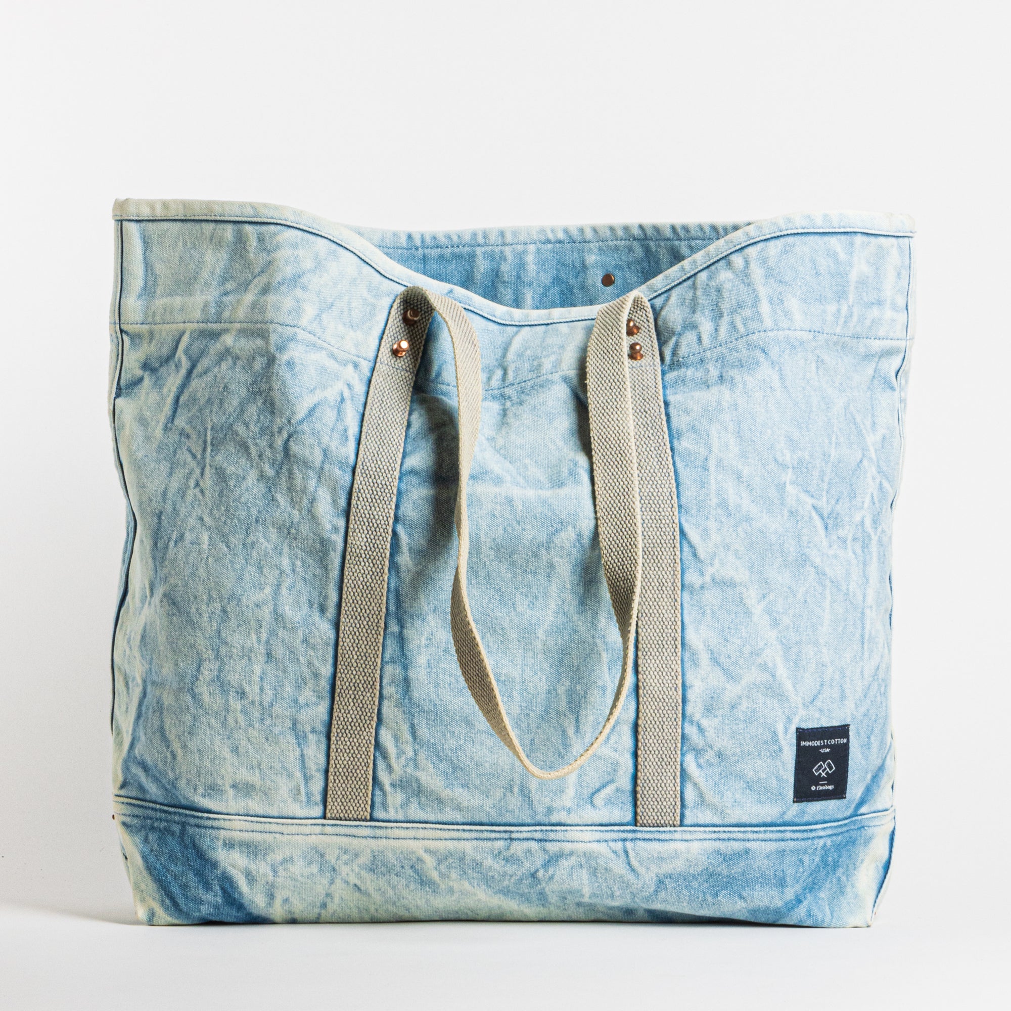 Large East West Tote | Acid Wash (sample)