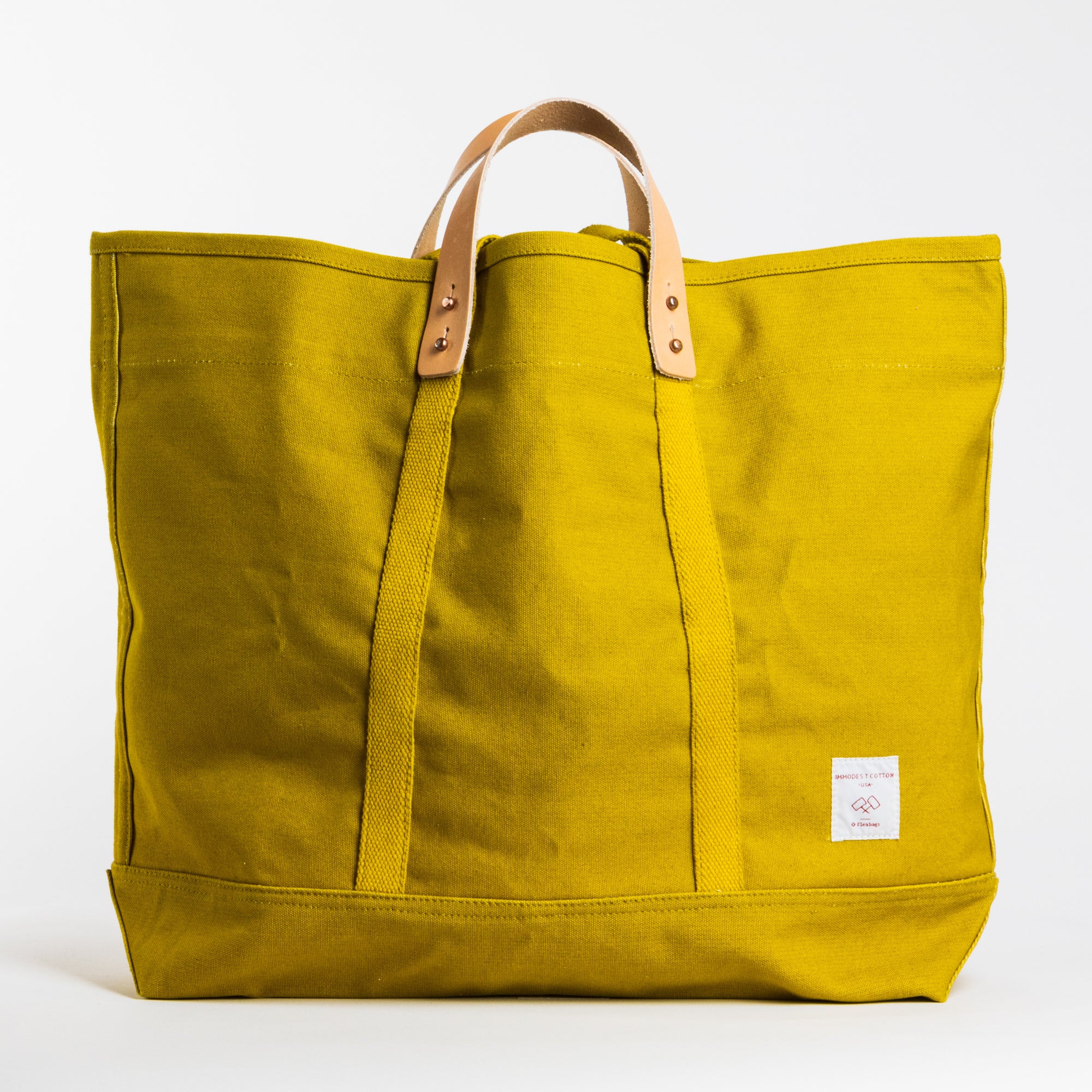 Large East West Tote | Chartreuse (sample)