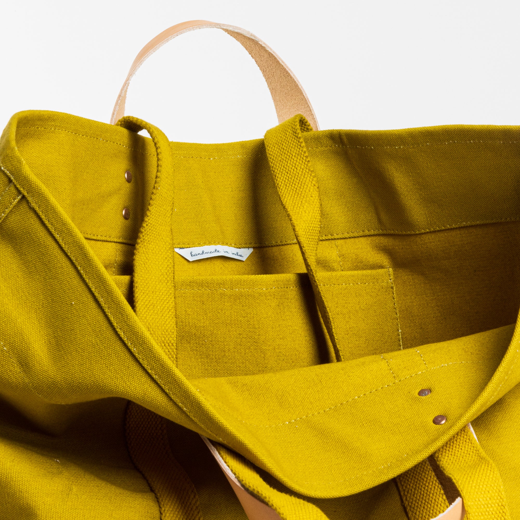 Large East West Tote | Chartreuse (sample)