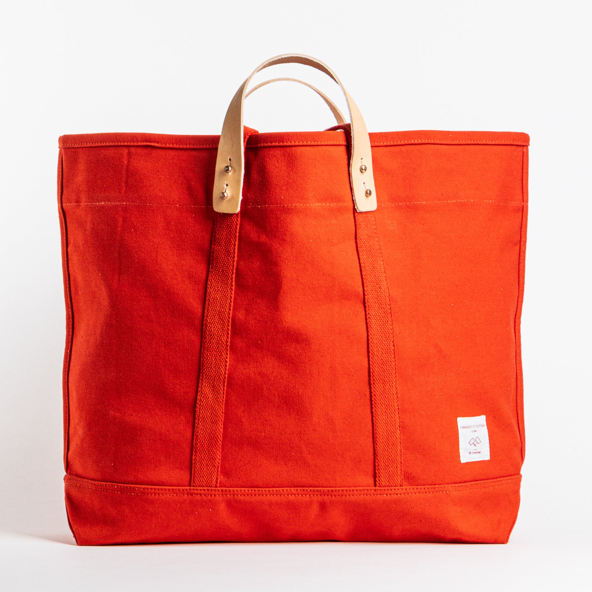 Large East West Tote | Persimmon (sample)