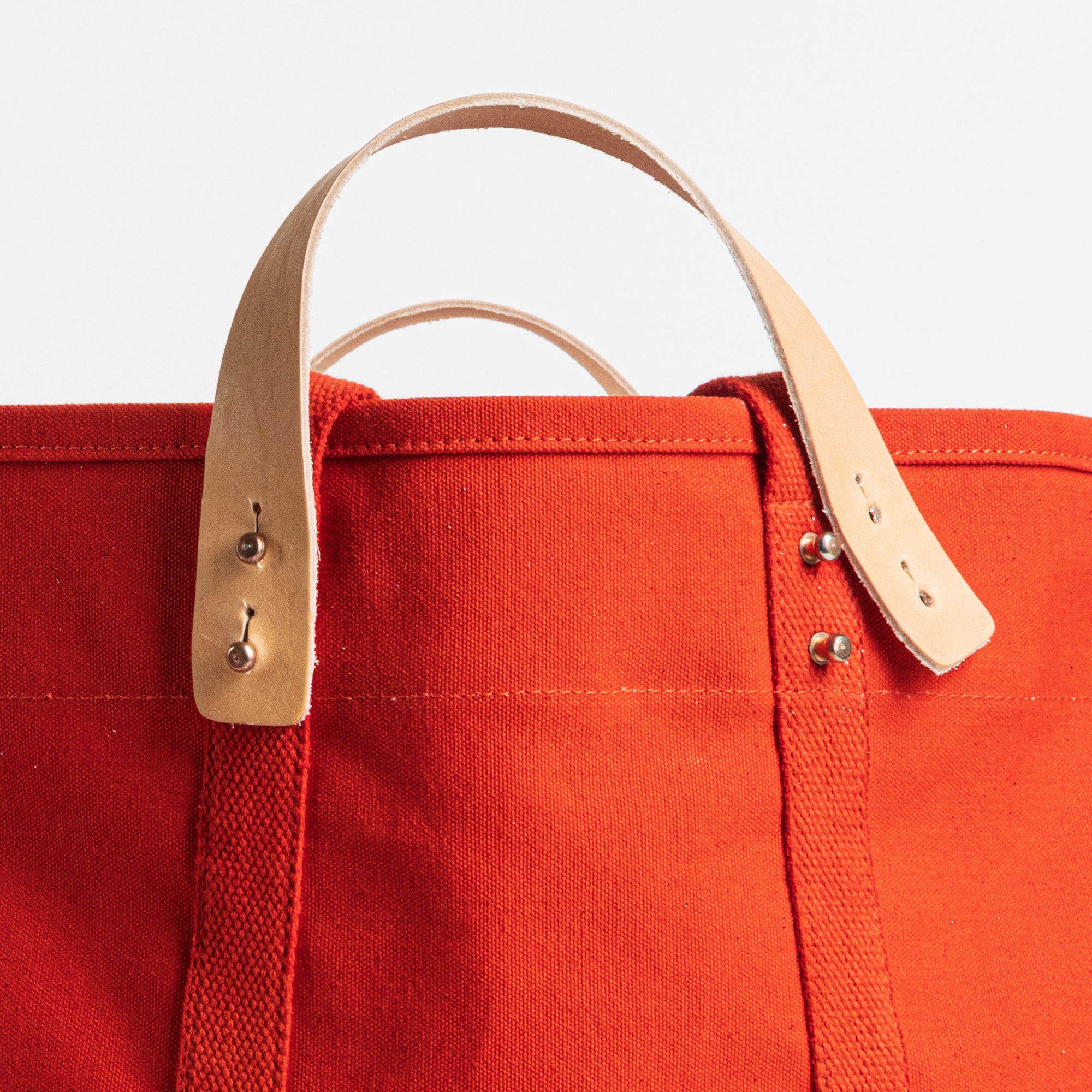 Large East West Tote | Persimmon (sample)