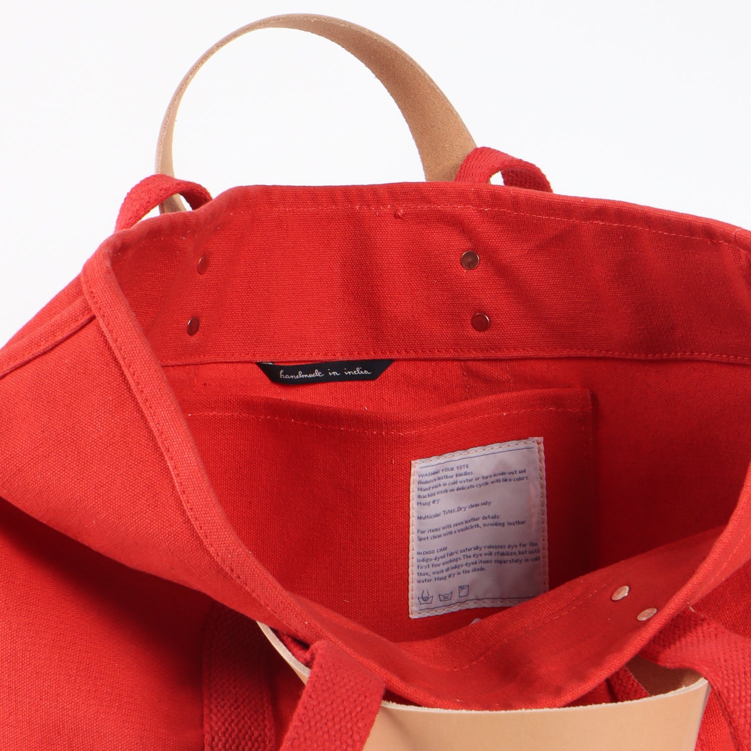 Small East West Tote | Persimmon (sample)