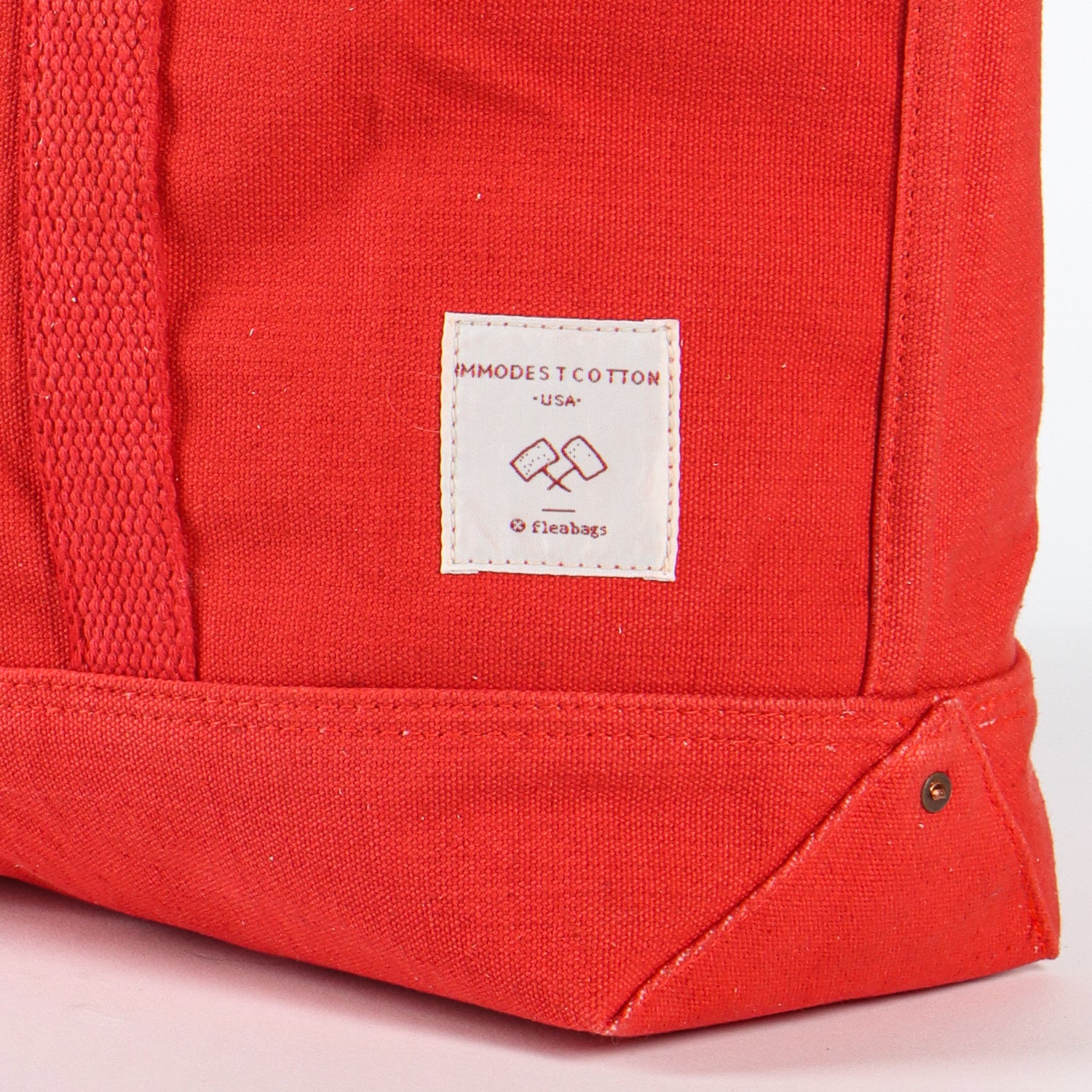 Small East West Tote | Persimmon (sample)